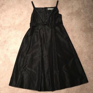 Teri Jon silk black dress